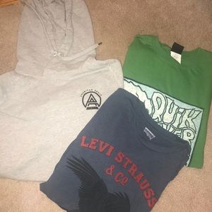 American Eagle Hoodie and T-shirt’s, men’s small